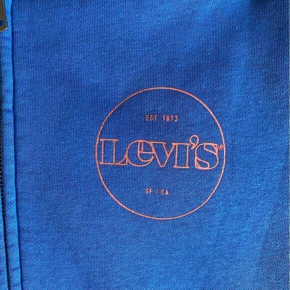 Levi’s Jacket Blue Size Medium - Picture 4 of 10